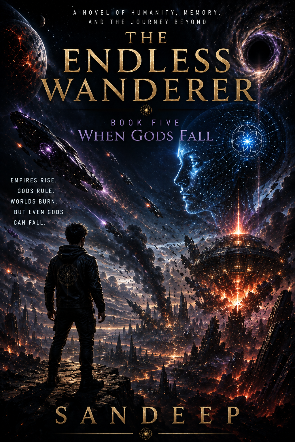 When Gods Fall — Book Five of The Endless Wanderer